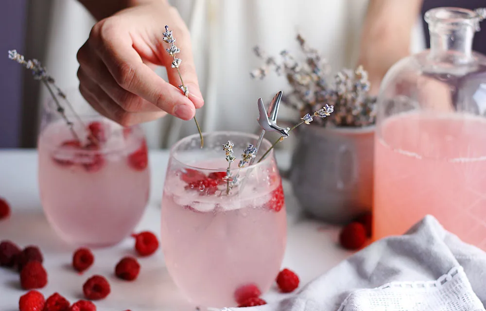 Mother’s Day raspberry, lavender cocktail recipe