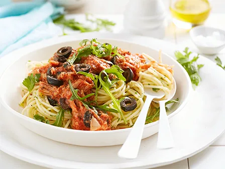 Gluten-free Italian tuna spaghetti