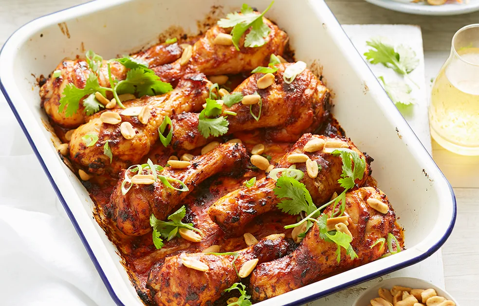 Roasted Thai chilli jam chicken drumsticks Recipe - Better Homes & Gardens Australia