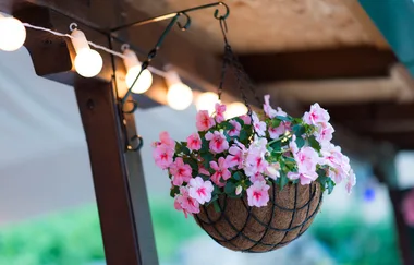 How to make hanging garden baskets