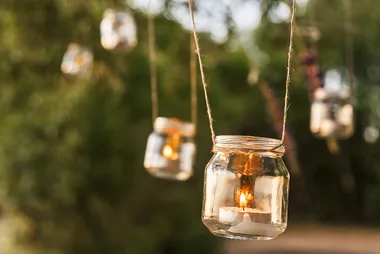 How to light a deep candle without burning yourself