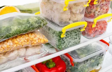 How long can foods be kept in the freezer?