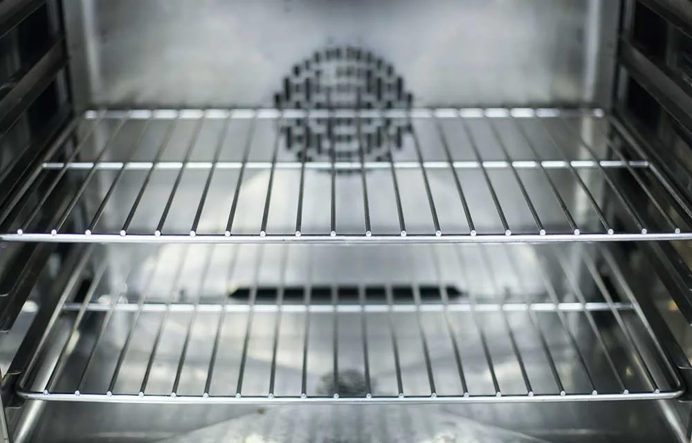 cleaning oven