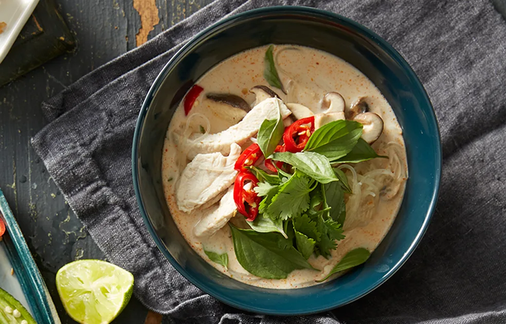 Thai Chicken, Coconut Noodle Soup Recipe - Better Homes & Gardens Australia