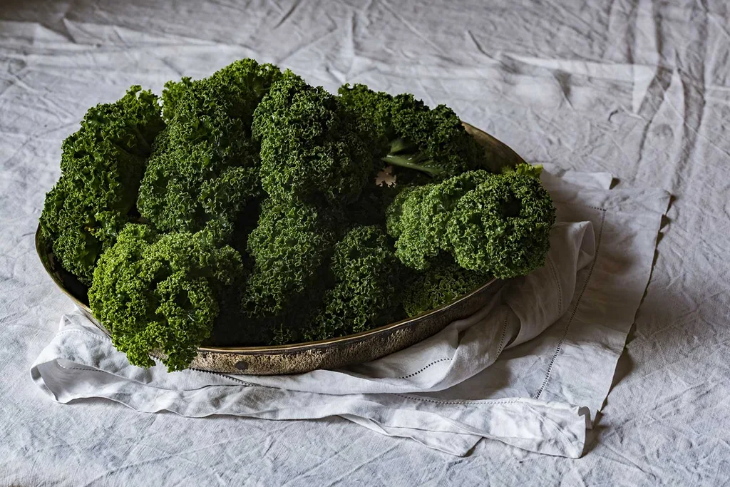 cooking kale