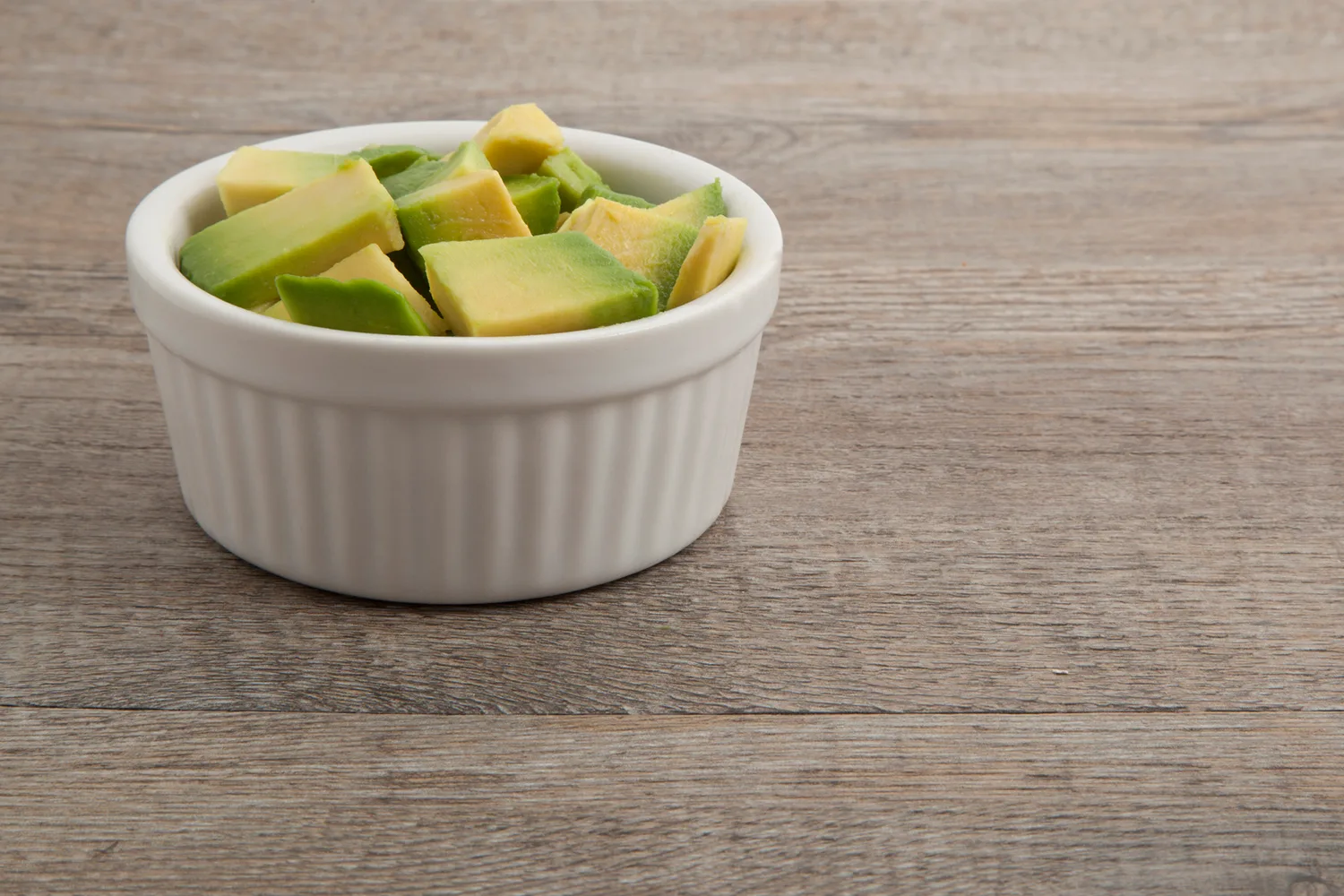 diced avo