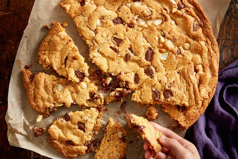 Giant macadamia and chocolate cookie Recipe - Better Homes & Gardens Australia