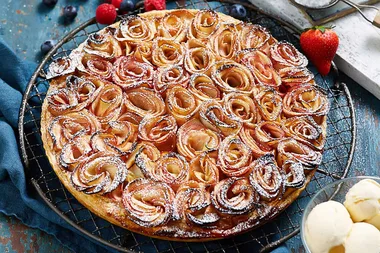Glam apple tart