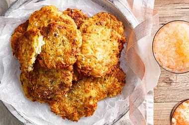 Potato and chive rosti