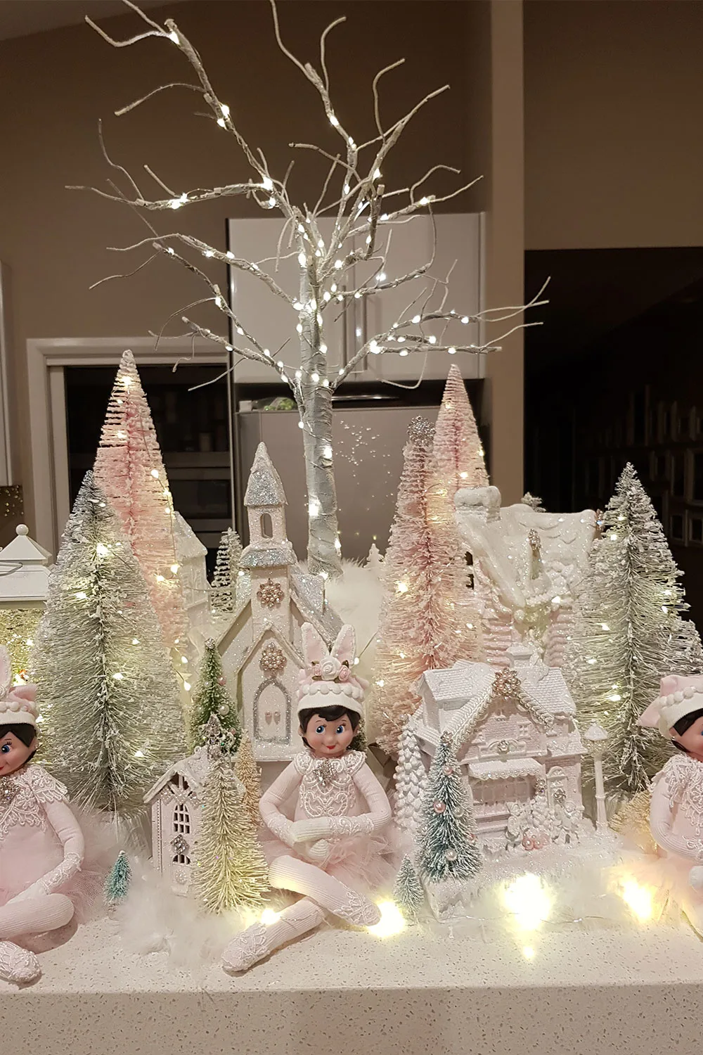 Winter village wonderland