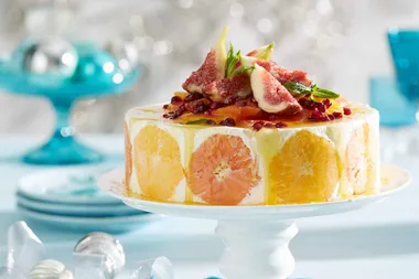 Greek yoghurt and orange semifreddo