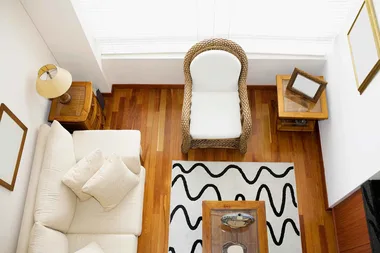 How to paint a wool rug