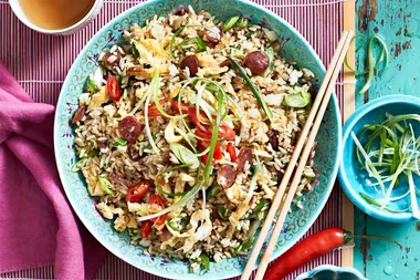 Easy step-by-step fried rice