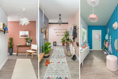 1 hallway, 3 gorgeous ways