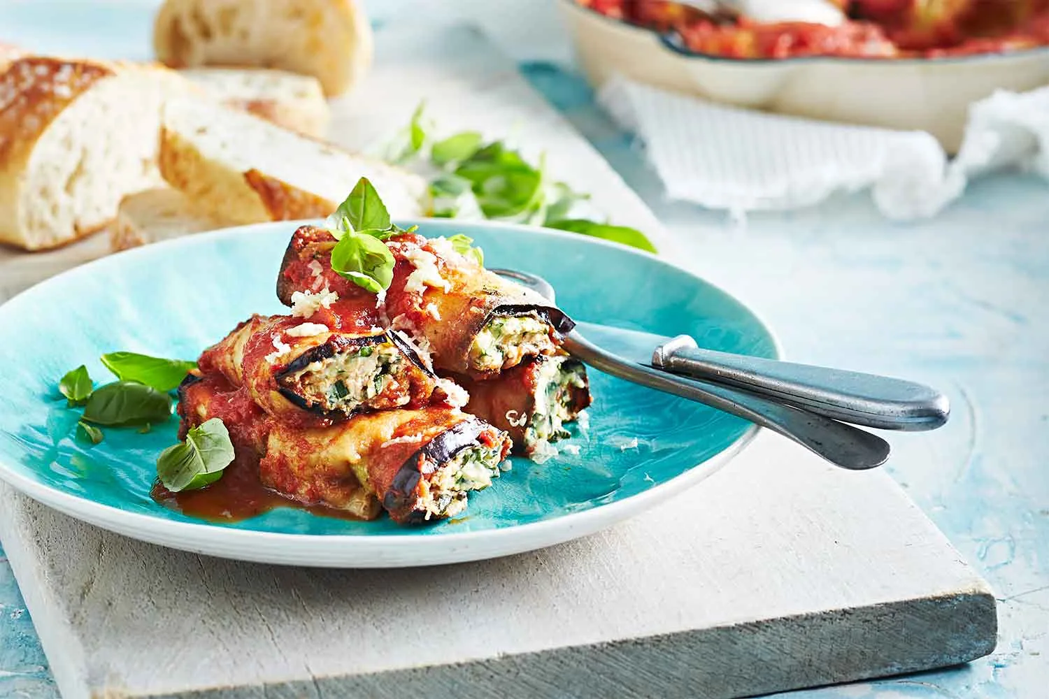 Eggplant pillows (Cuscini di melanzane)