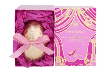 Prestat pink popping Prosecco Easter egg