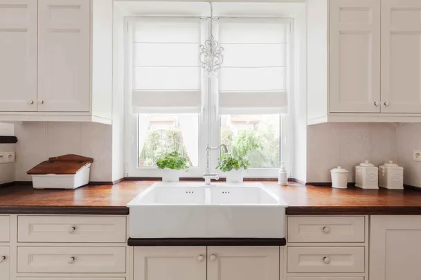 White kitchen