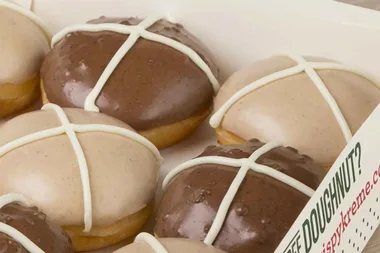 Krispy Kreme launches Easter-themed hot cross bun doughnuts