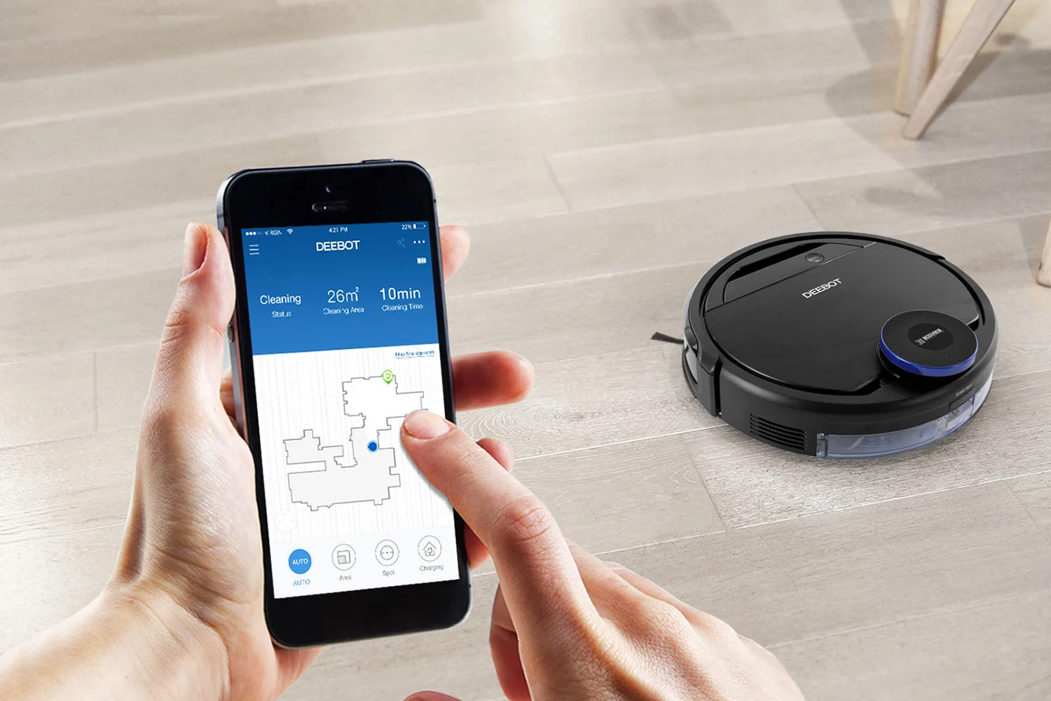 The new cleaning robot you can control from anywhere in the world