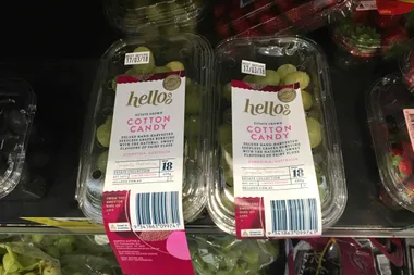 Grapes that taste like ‘cotton candy’ hit supermarket shelves