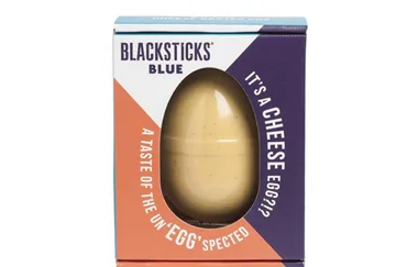 Yes, this Easter egg is made entirely of cheese