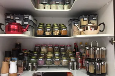 Organised pantry