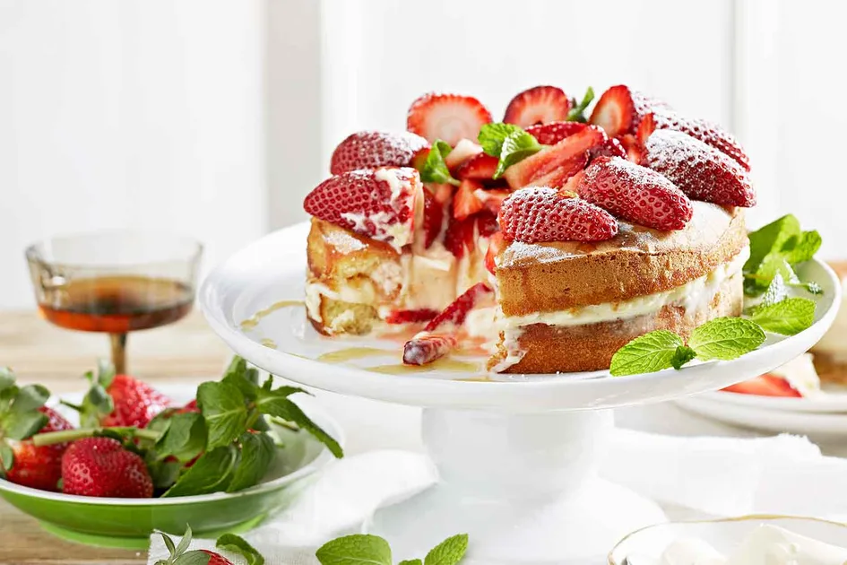 Strawberry daiquiri cake Recipe | Better Homes & Gardens Australia
