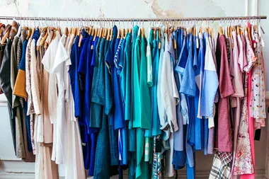 How to make your wardrobe look more organised than it actually is