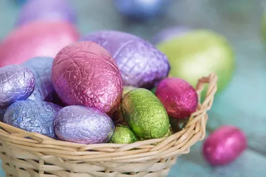 How to recycle Easter egg wrappers