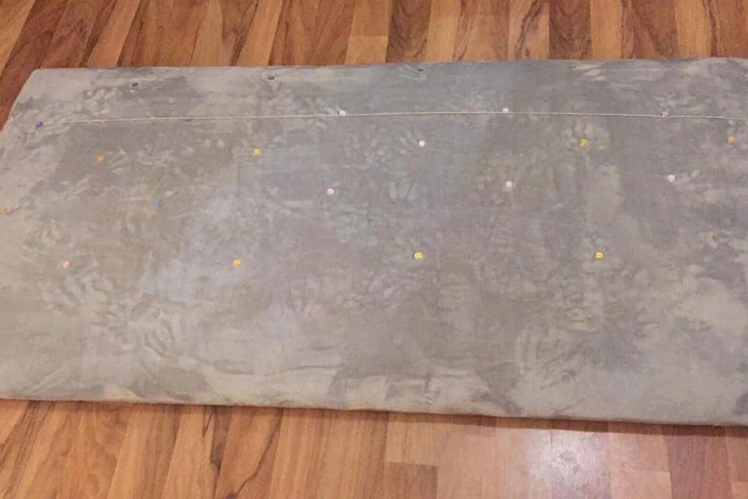 DIY upholstered bedhead