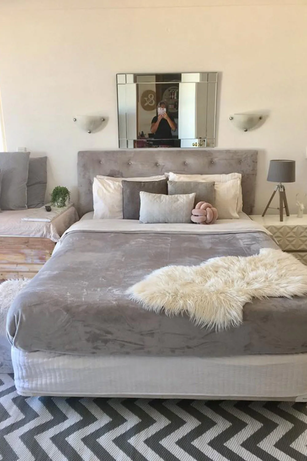 DIY upholstered bedhead