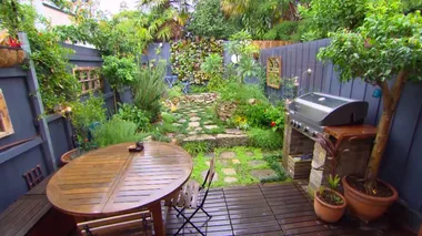 Inner city small space garden