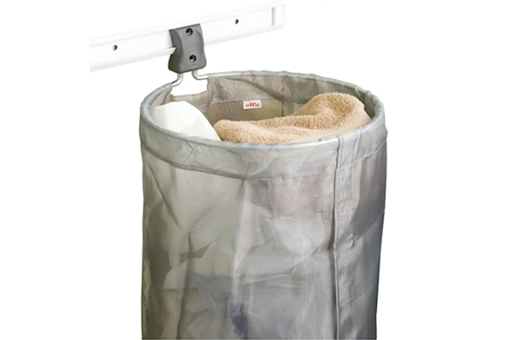 Elfa custom washing basket solution