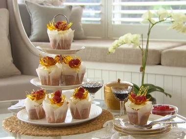 Lemon and elderflower cupcakes inspired by Meghan Markle