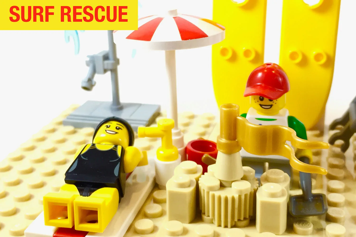 Lego Surf Rescue set