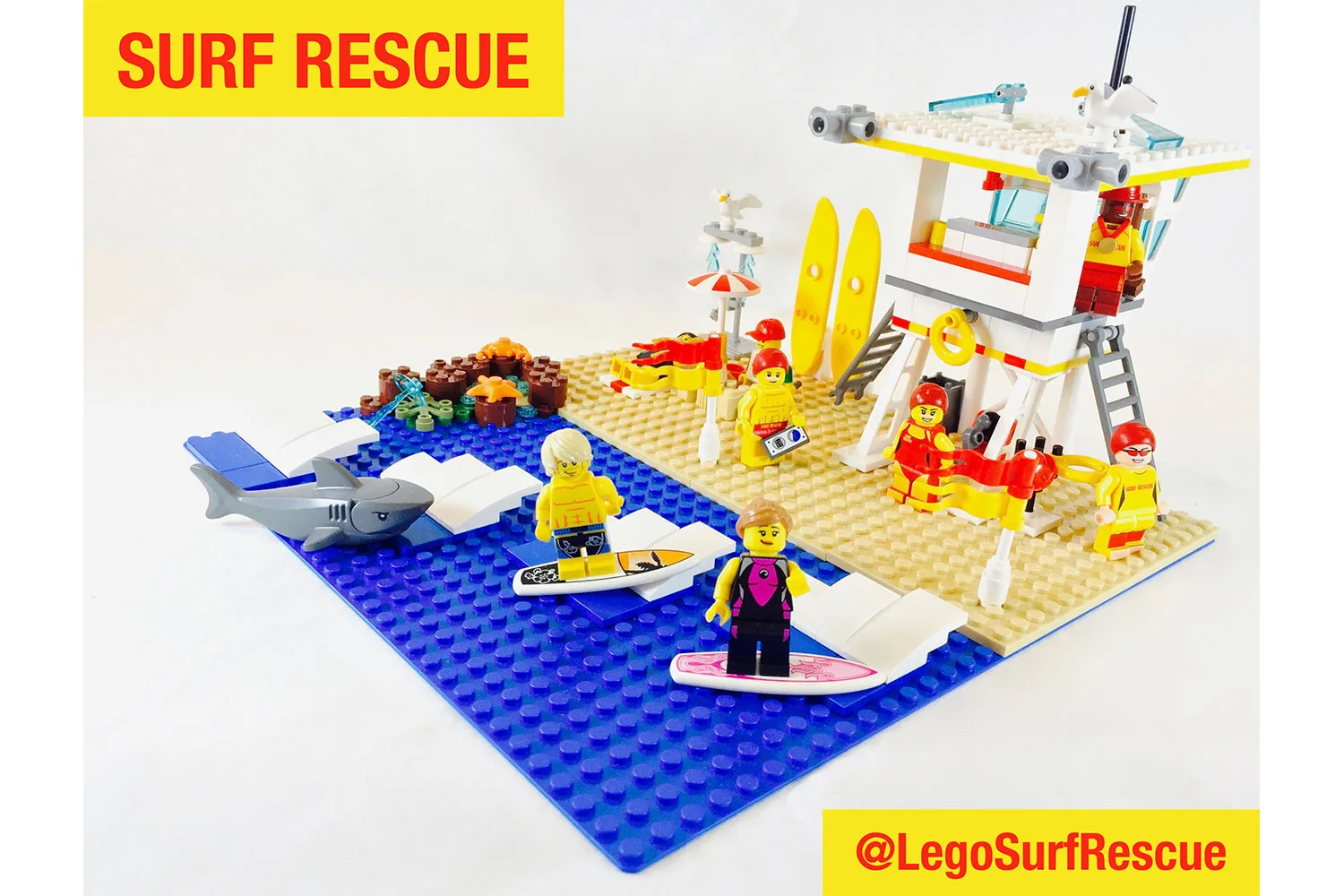 Lego Surf Rescue set