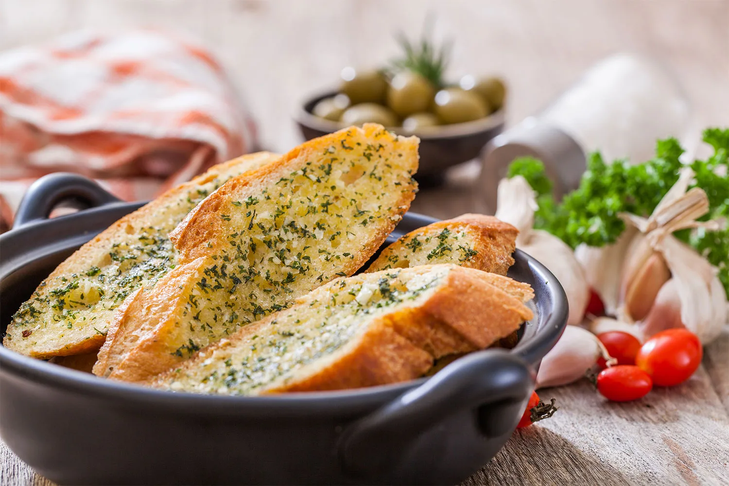Garlic bread goes viral