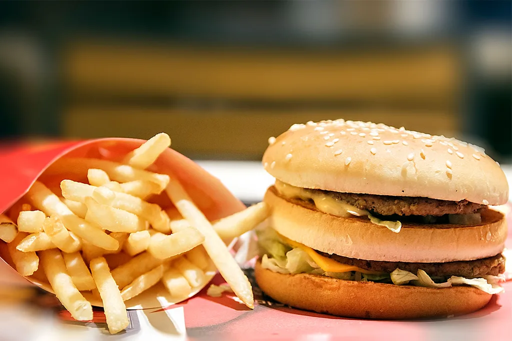 McDonald's Big Mac and Fries
