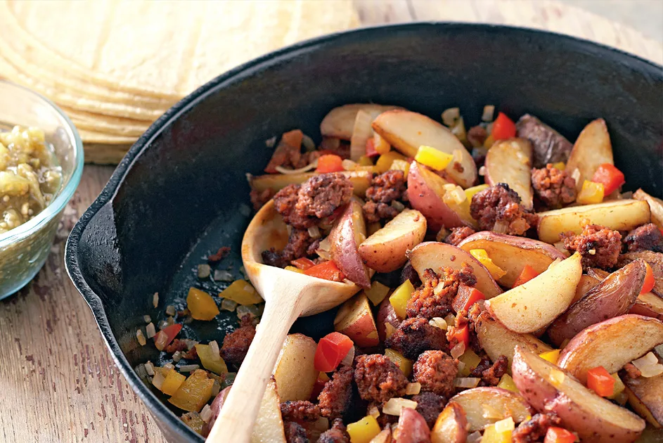 Mexican potatoes with chorizo recipe Recipe - Better Homes & Gardens Australia
