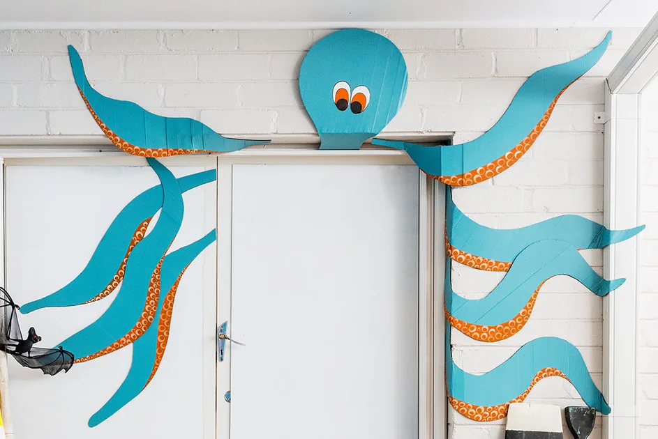 Octopus Doors Kids Party Octopus Door Project | Better Homes & Gardens Australia