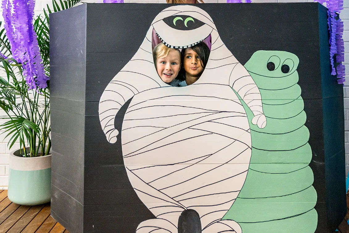 monster photo booth
