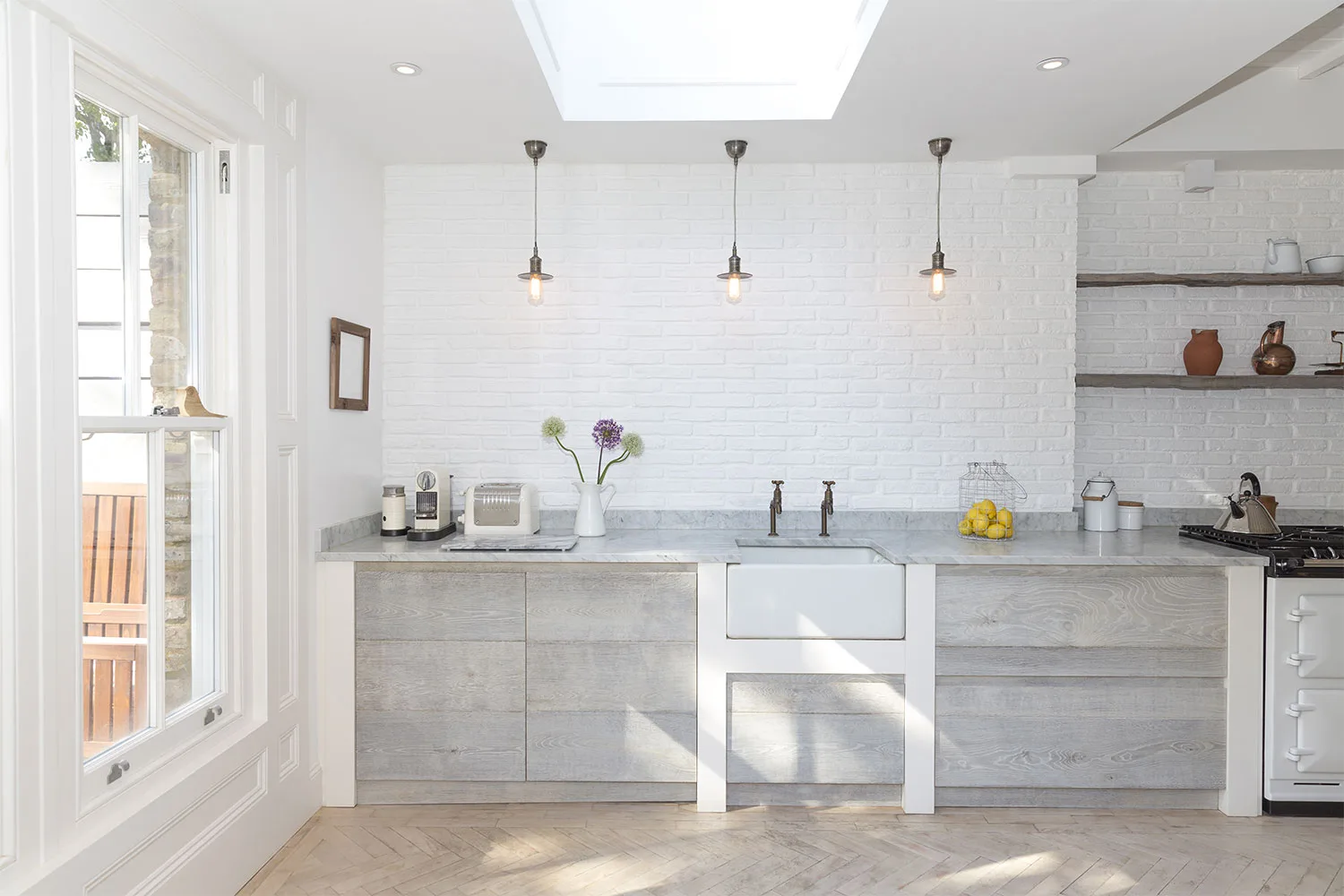 White kitchen