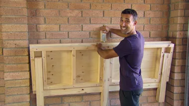 Folding workbench