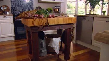 Recycled butcher’s block