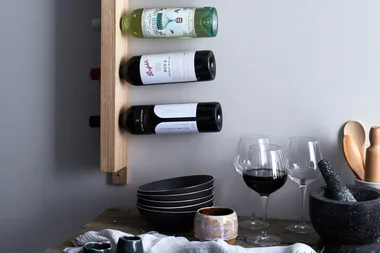 How to make a wine rack