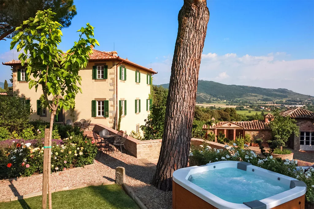 Villa Laura jacuzzi
