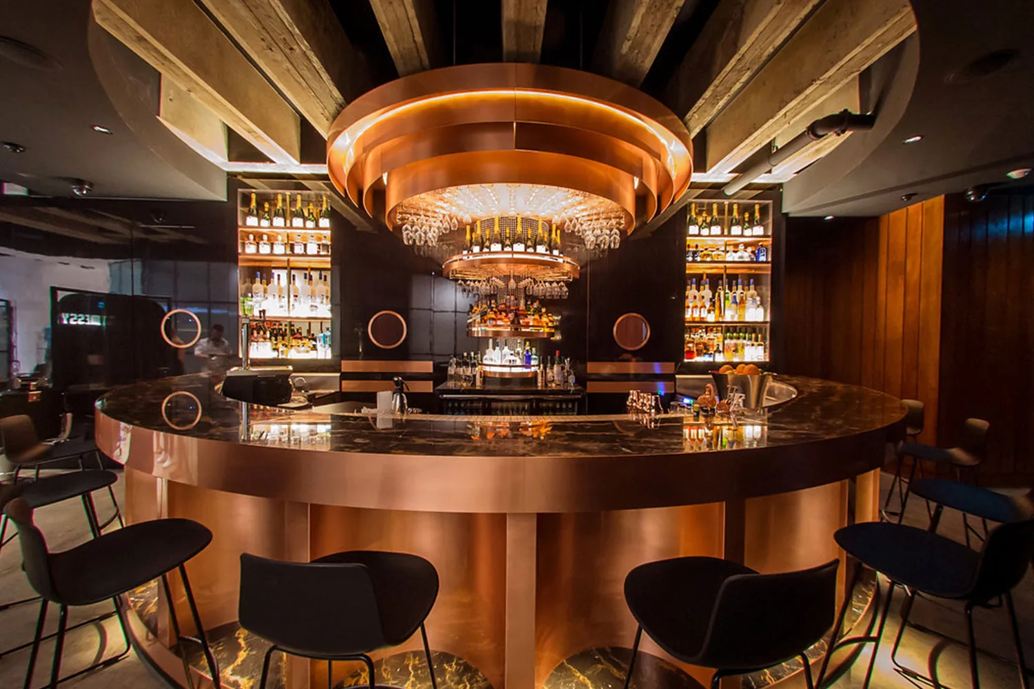 This Sydney hair salon is also a five-star bar