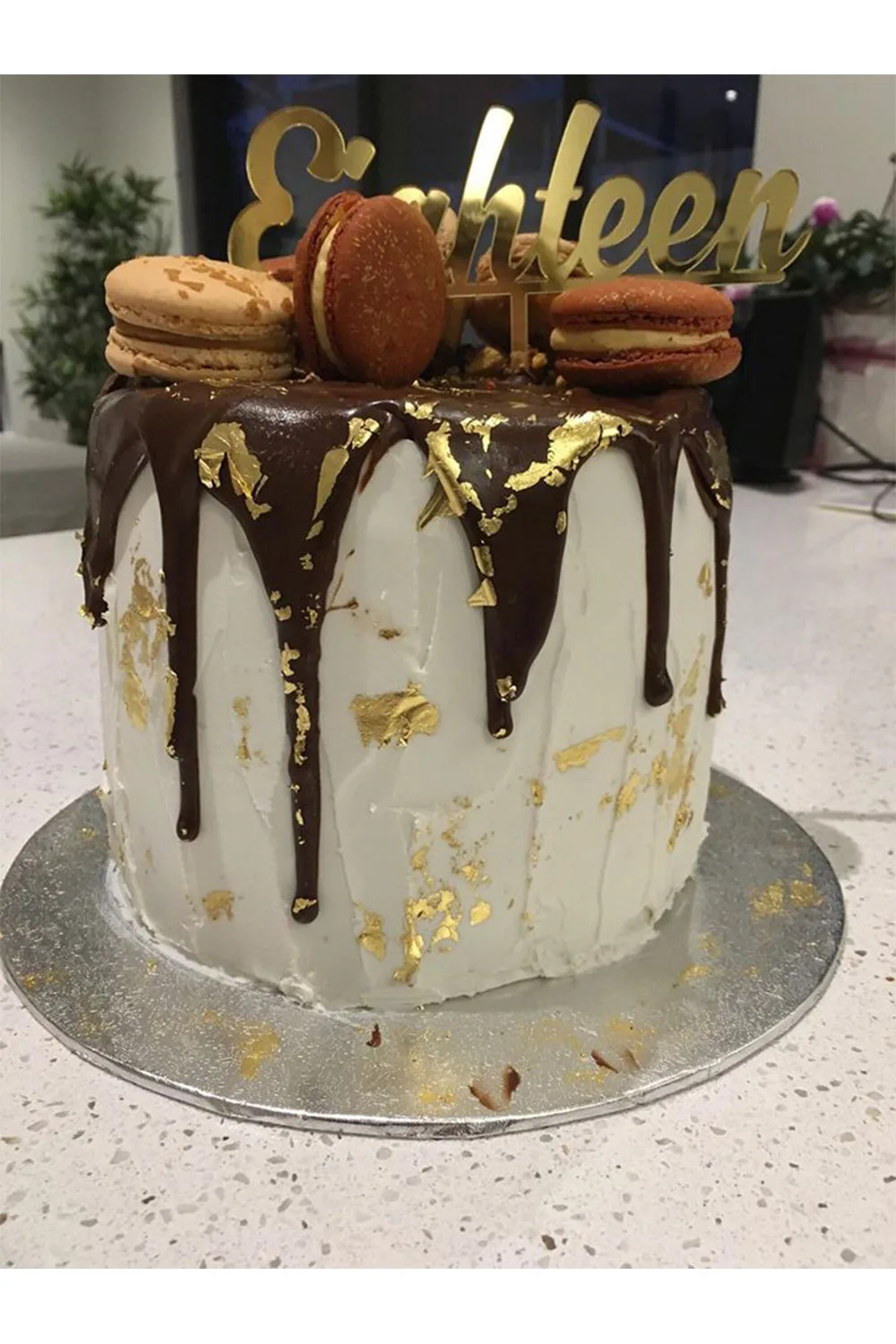 Decorated cake