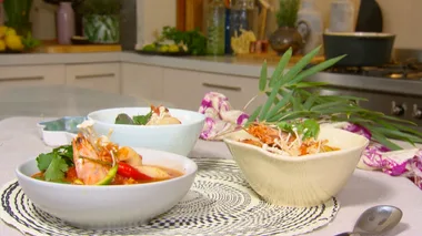 Tom Yum with Prawns