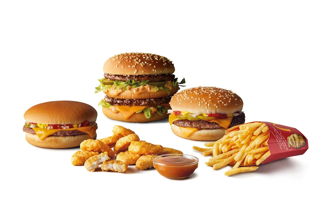 McDonald's all day menu